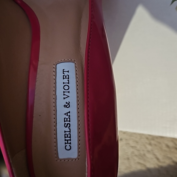 NEW hot pink platform heels "mary jane" style - Picture 4 of 6